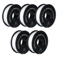 Filamenty i akcesoria do drukarek 3D - Geeetech 5 kg filamentu PLA do drukarek 3D 1,75 mm, dokładność wymiarowa +/- 0,03 mm, biały - miniaturka - grafika 1