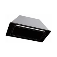 Okapy kuchenne - Toflesz Linea Glass LED 56,4 OK6-054 Czarny - miniaturka - grafika 1