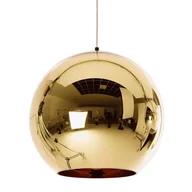 Lampy sufitowe - Step into Design Lampa wisząca MIRROR GLOW M złota 30 cm ST-9021-m-gold Step into Design żyrandol ST-9021-m-gold - miniaturka - grafika 1