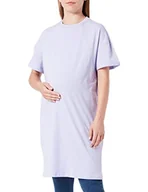 Sukienki ciążowe - MAMALICIOUS Women's MLMAMA Mary S/S JRS Short Dress 2F. Sukienka, Lavender, L - miniaturka - grafika 1