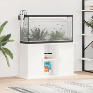 Akwaria i zestawy akwarystyczne - vidaXL Szafka pod akwarium, biała, 101x41x58 cm - miniaturka - grafika 1