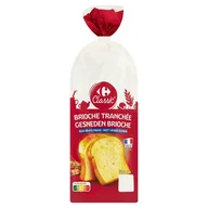 Inne pieczywo - Carrefour Classic Słodkie pieczywo pszenne drożdżowe z jajami pokrojone 500 g - miniaturka - grafika 1