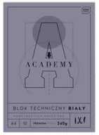 Podobrazia, bloki, papiery - Interdruk Blok techniczny A4 10 Academy - miniaturka - grafika 1