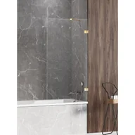 Parawany nawannowe - New Trendy EXK-2171-WP PARAWAN NAWANNOWY AVEXA GOLD SHINE 60x150 CZYSTE 6mm ACTIVE SHIELD - miniaturka - grafika 1