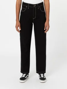 jeans donna dickies ellendale - dk0a4xekrbk1 black - Spodnie damskie - miniaturka - grafika 1