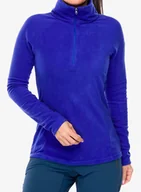 Bluzy sportowe damskie - Bluza polarowa damska Columbia Glacial IV 1/2 Zip - clematis blue - miniaturka - grafika 1