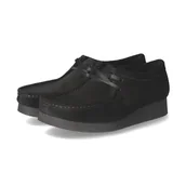 Trampki damskie - Clarks Damskie trampki Wallabeeevo Premium, Czarny Sde, 40 EU - miniaturka - grafika 1