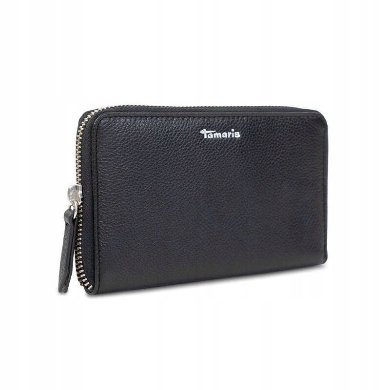 Tamaris Portfel Damski Czarny 50012-100-BLACK