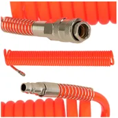 Akcesoria pneumatyczne - WĄŻ PNEUMATYCZNY spiralny przewód 15m do kompresora - miniaturka - grafika 1