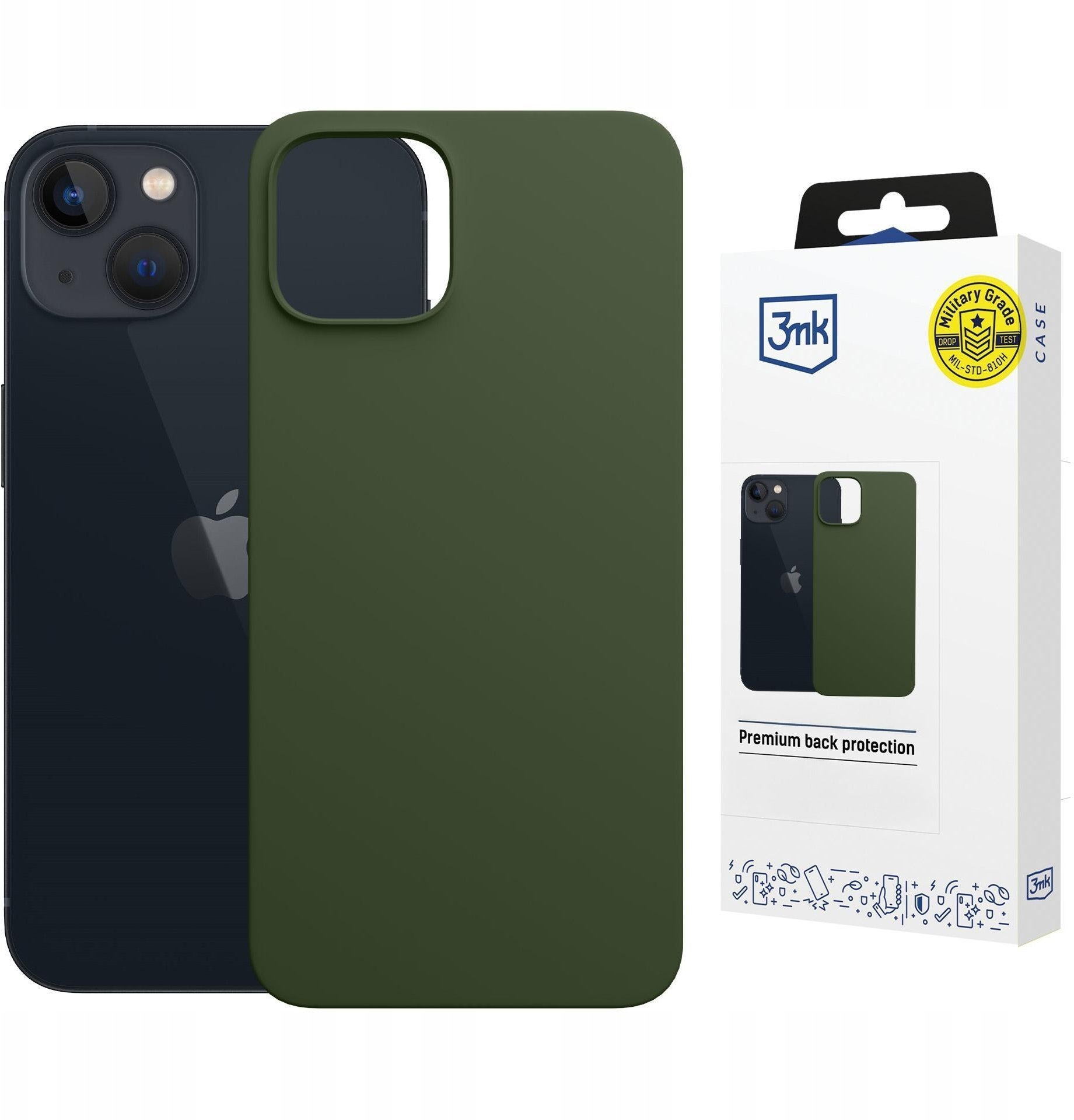 3MK Apple iPhone 15 - 3mk Hardy Mellow MagCase Alpine Green