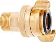 Inne akcesoria do nawadniania - GEKA Zlacze gwintowane GEKA plus do wezy ssac. i wysokocis., mosiadz, gwint zewn. G1",opak.samoobsl. - miniaturka - grafika 1