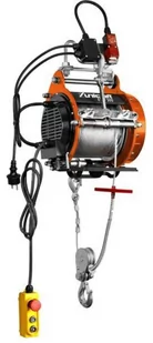 Wciągarka linowa elektryczna (udźwig: 400/800 kg) + do wyboru Maszt do wciągarek, mocowany na rusztowaniu lub do ściany, udźwig do 1000 kg 32280297 - Wciągarki - miniaturka - grafika 2