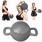 Kettlebell - Kettlebell Napełniany Wodą, Regulowany 1-5 Kg, 2 Uchwyty - miniaturka - grafika 1