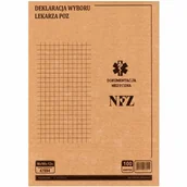 Druki akcydensowe - Deklaracja wyboru świadczeniodawcy POZ (2020.1143) [Mz/Nfz-12] - miniaturka - grafika 1