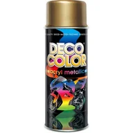 Farby i lakiery w sprayu - Lakier metalizowany Acryl Metallic złoty 0,4 l DECO COLOR - miniaturka - grafika 1