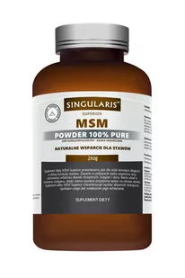 SINGULARIS Singularis MSM Powder 100% Pure 250 g - Ochrona stawów - miniaturka - grafika 1