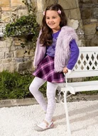 Rajstopy - RAJSTOPY MONA DZ TAMIKA 60 WZ 03 (kolor koral, rozmiar 116-122) - miniaturka - grafika 1