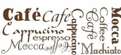 Naklejki na ścianę - Naklejka do kuchni mat - Coffe kawa 26, 200x80 cm - miniaturka - grafika 1