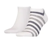 Skarpetki męskie - Tommy Hilfiger, Skarpety męskie, 2-pack, biały, rozmiar 39/42 - miniaturka - grafika 1
