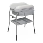 Wanienki dla dzieci - Chicco, Cuddle&Bubble, wanienka z przewijakiem, Stone - miniaturka - grafika 1