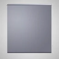 Zasłony - vidaXL Roleta zaciemniana (80x175 cm), szara - miniaturka - grafika 1