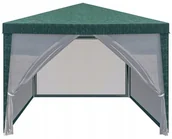 Pawilony ogrodowe - NAMIOT OGRODOWY PAWILON HANDLOWY 3X3M Z MOSKITIERĄ ALTANA DO OGRODU NA TARAS - miniaturka - grafika 1