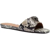 Klapki i japonki damskie - Kurt Geiger Skórzane klapki KENSINGTON - miniaturka - grafika 1