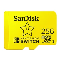 Karty pamięci - KARTA SANDISK NINTENDO SWITCH microSDXC 256 GB 100/90 MB/s V30 UHS-I U3 - miniaturka - grafika 1