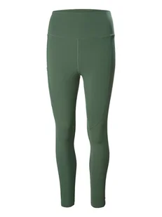 Helly Hansen Legginsy funkcyjne "Rapide" w kolorze zielonym - Spodnie sportowe damskie - miniaturka - grafika 1