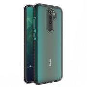 Etui i futerały do telefonów - Spring Case pokrowiec żelowe etui z kolorową ramką do Xiaomi Redmi Note 8 Pro czarny - miniaturka - grafika 1