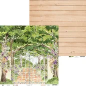 Scrapbooking - Papier secret garden 01, 12x12" - miniaturka - grafika 1