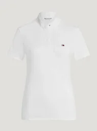 Tommy Hilfiger Equestrian Koszulka konkursowa AVON optic white - - Koszulki jeździeckie - miniaturka - grafika 1