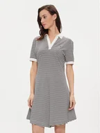 Sukienki - Tommy Hilfiger Sukienka letnia WW0WW41567 Granatowy Regular Fit - miniaturka - grafika 1