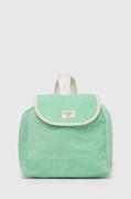 Plecaki - Roxy plecak damski kolor zielony mały gładki - miniaturka - grafika 1