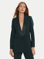 Marynarki i żakiety damskie - IVY OAK Marynarka Jana IO1100X9040 Zielony Regular Fit - miniaturka - grafika 1