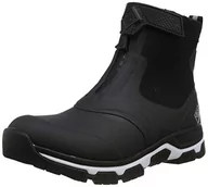 Kalosze damskie - Muck Boots dziewczęce kalosze Apex Mid Zip, czarny biały - 25 EU - miniaturka - grafika 1
