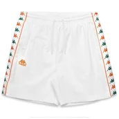 Koszulki męskie - Kappa Krótkie spodnie 222 z paskiem Nardo White Unisex, rozmiar 2XL - miniaturka - grafika 1