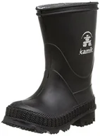 Kalosze damskie - Kamik Stomp kalosze dla chłopców, uniseks, czarny - Schwarz Black Noir - 37 EU - miniaturka - grafika 1