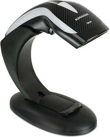 Heron HD3130 1D Scanner with Stand, Black