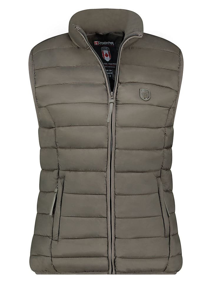 Canadian Peak Kamizelka pikowana w kolorze khaki