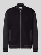 Swetry męskie - Kurtka o kroju regular fit z dzianiny z dodatkiem wełny model ‘KEDAAWYAN’ - miniaturka - grafika 1