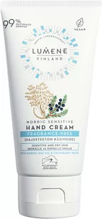 Lumene Nordic Sensitive Fragrance-free Hand Cream (75ml) - Kremy i maski do rąk - miniaturka - grafika 1