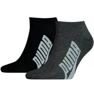 Skarpetki damskie - Skarpety unisex Puma BWT LIFESTYLE SNEAKER 2-PACK wielokolorowe 90794901 - miniaturka - grafika 1