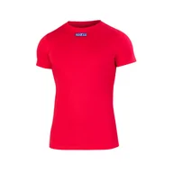 Odzież do sportów motorowych - T-shirt kartingowy Sparco B-Rookie czerwony - miniaturka - grafika 1