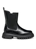 Buty dla dziewczynek - Geox Trapery J Maquinnens J56M6D 0CNNH C9999 S Czarny - miniaturka - grafika 1