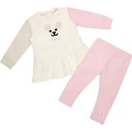 Dresy i komplety dla dziewczynek - Guess Komplet Regular Fit - miniaturka - grafika 1