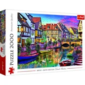 Puzzle - Trefl Puzzle 2000 elementów Colmar Francja - miniaturka - grafika 1