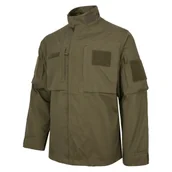 Odzież taktyczna i umundurowanie - Certyfikowana Bluza mundurowa CWKM Klasa Mundurowa Rip-Stop - Zielona - miniaturka - grafika 1