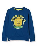 Bluzy dla chłopców - LEGO Bluza chłopięca Mwa Ninjago, 577 Dark Blue, 92 cm - miniaturka - grafika 1