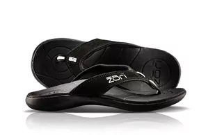 Neat Feat Męskie klapki japonki Zori Sport Orthotic Slip-On, Czarny - 39 EU - Klapki i japonki męskie - miniaturka - grafika 1